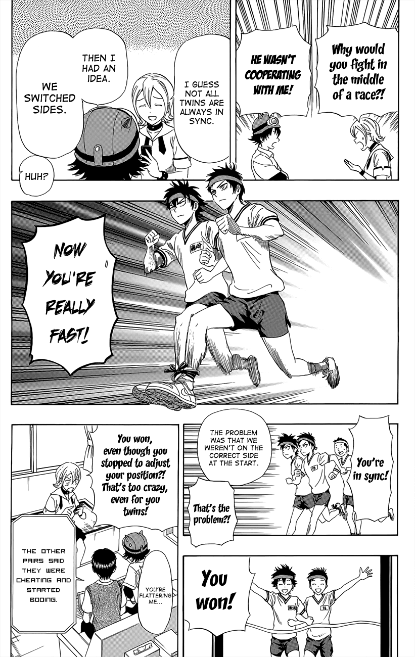 Sket Dance Chapter 260 page 11 - Chapter 260: Album Memories "The Sports Festival"