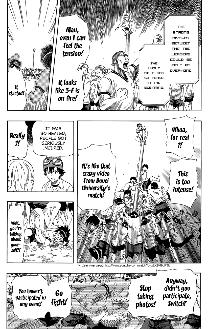 Sket Dance Chapter 260 page 15 - Chapter 260: Album Memories "The Sports Festival"