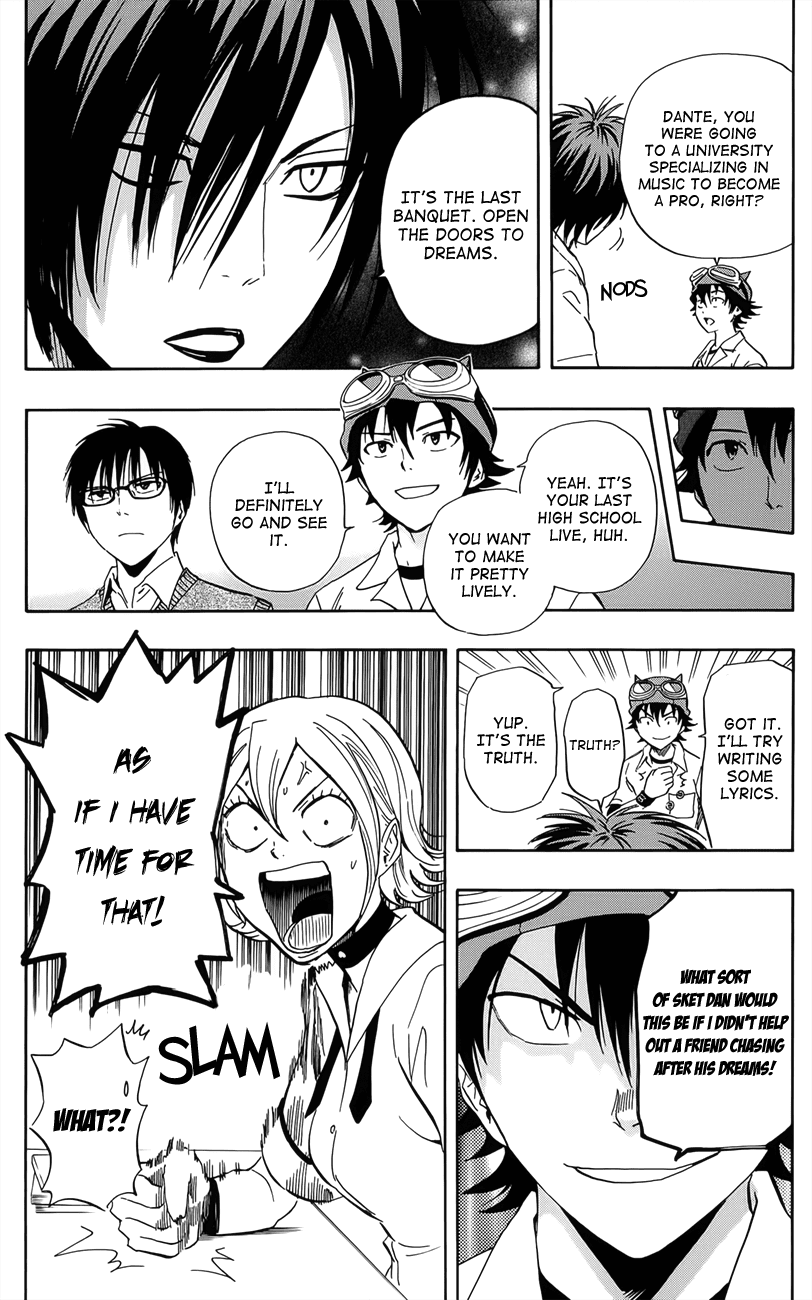 Sket Dance Chapter 271 page 12 - Chapter 271: Lyric Dedicated to A Friend
