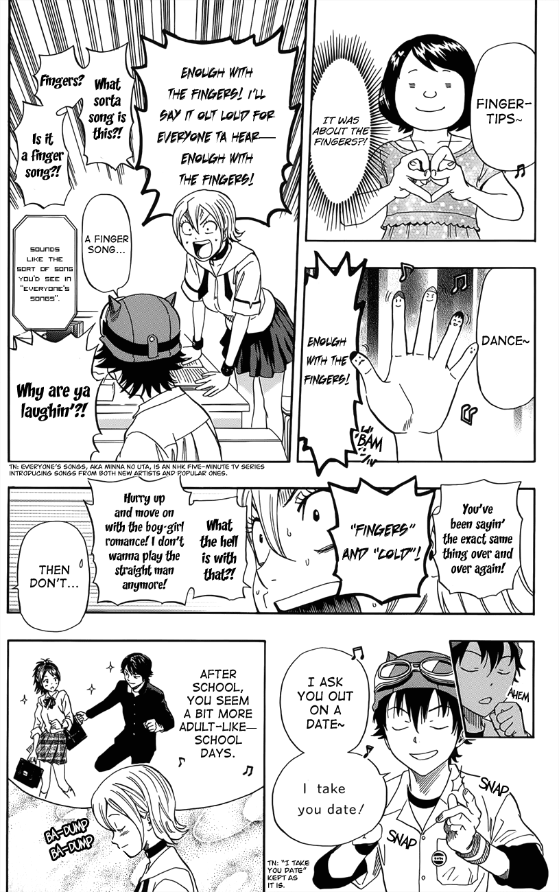 Sket Dance Chapter 271 page 21 - Chapter 271: Lyric Dedicated to A Friend