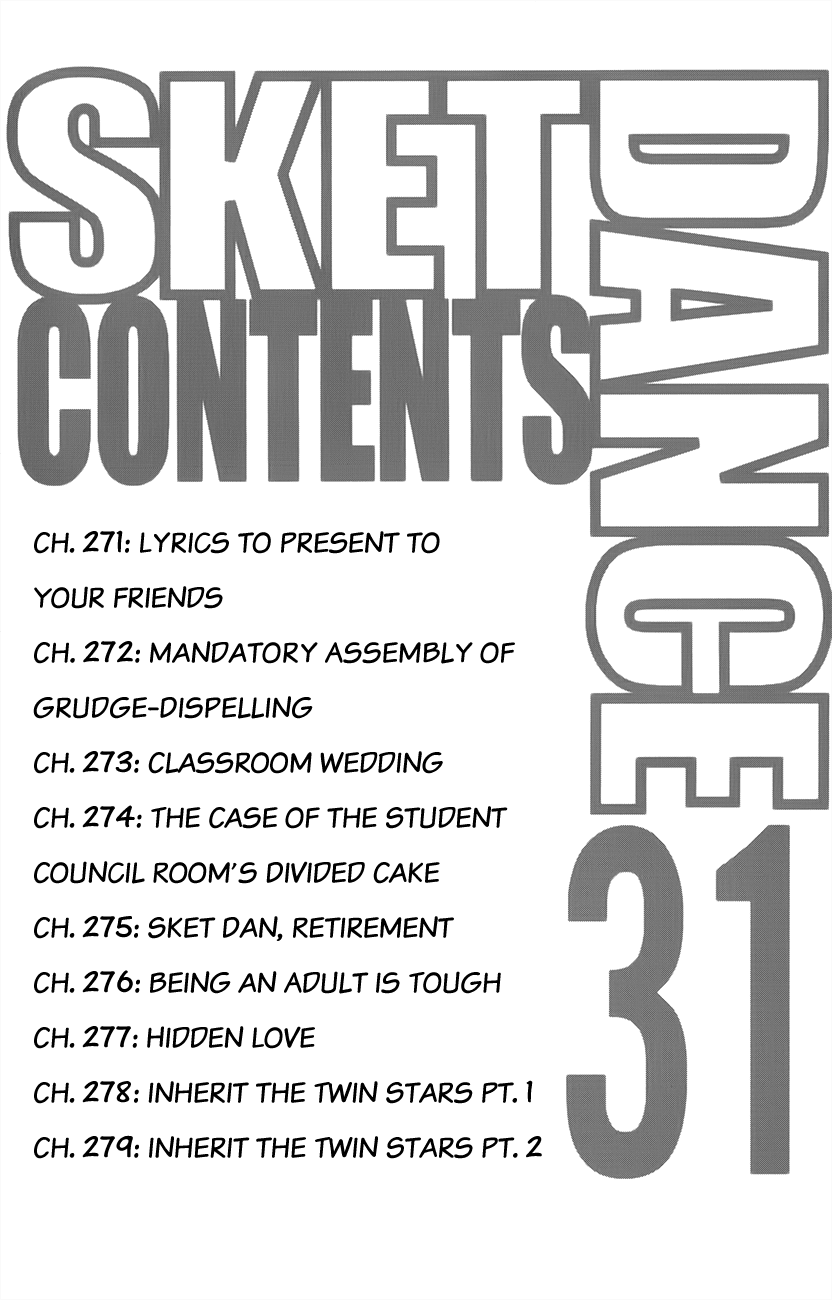 Sket Dance Chapter 271 page 8 - Chapter 271: Lyric Dedicated to A Friend