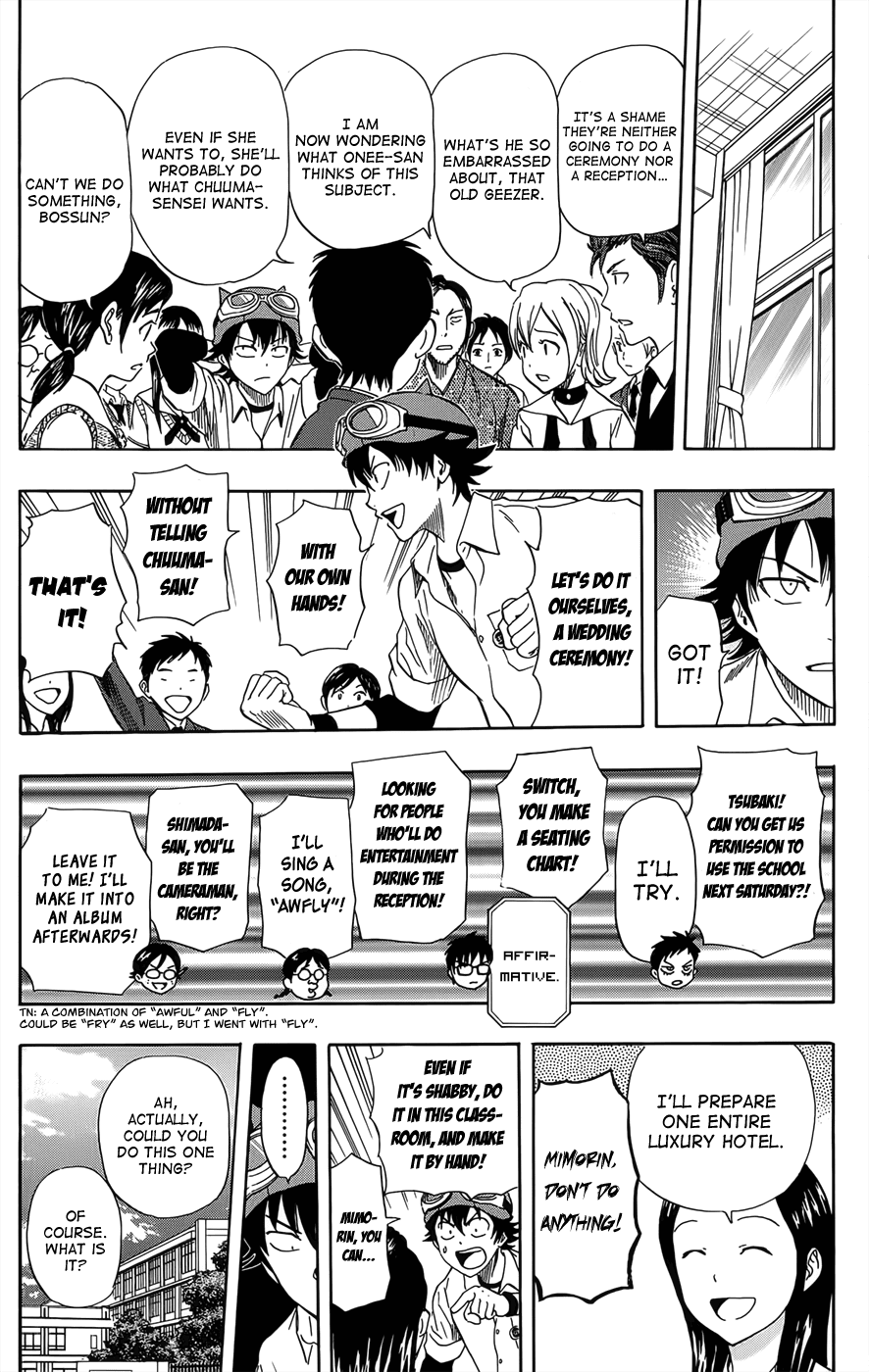 Sket Dance Chapter 273 page 3 - Chapter 273: Classroom Wedding
