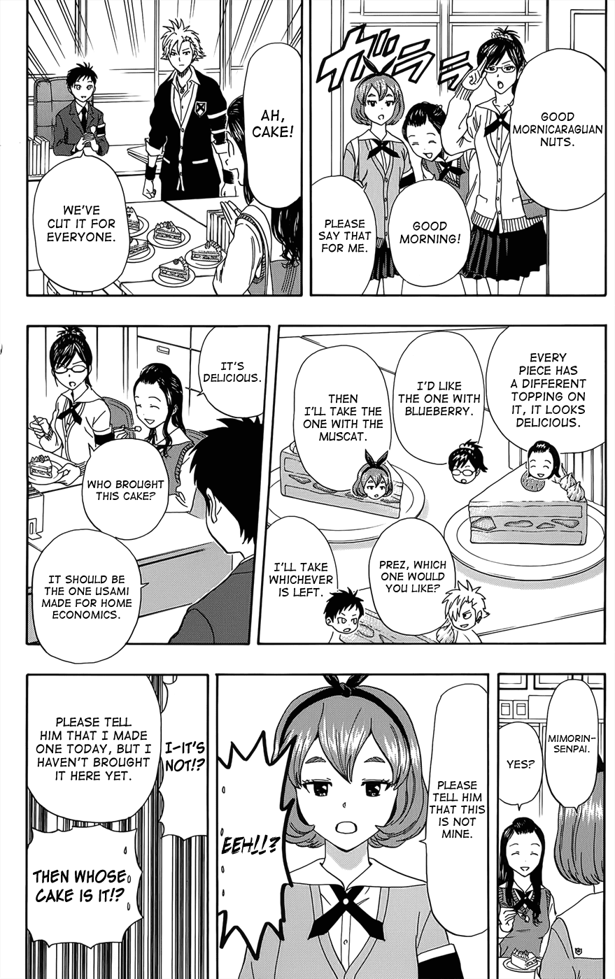 Sket Dance Chapter 274 page 2 - Chapter 274: Student Council's Disassembled Cake Incident