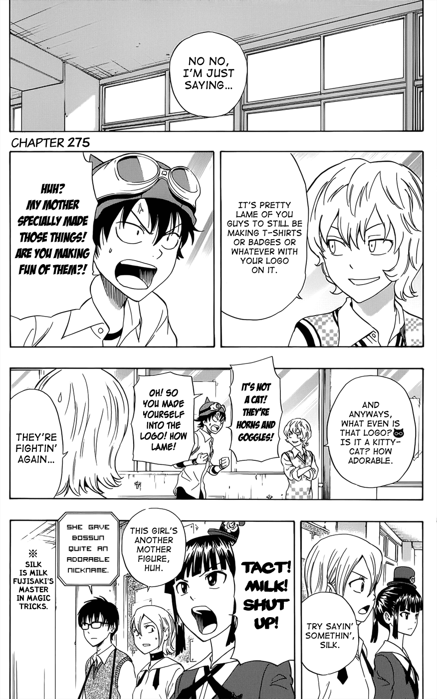 Sket Dance Chapter 275 page 1 - Chapter 275: That's Sket Dan