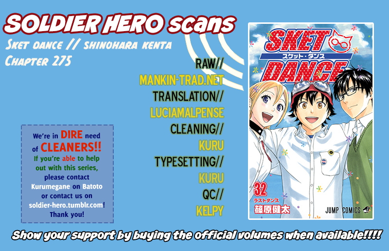 Sket Dance Chapter 275 page 21 - Chapter 275: That's Sket Dan