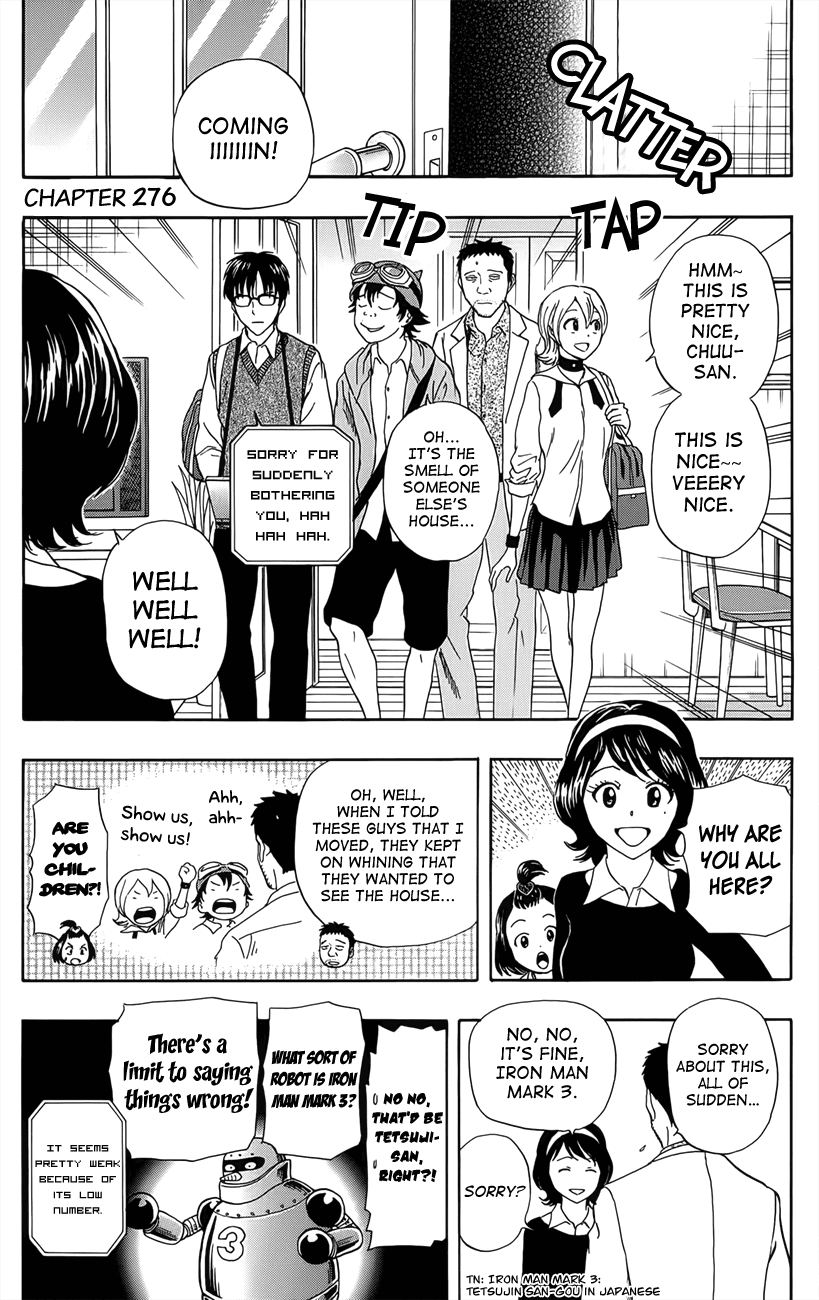 Sket Dance Chapter 276 page 1 - Chapter 276: Being An Adult is Hard
