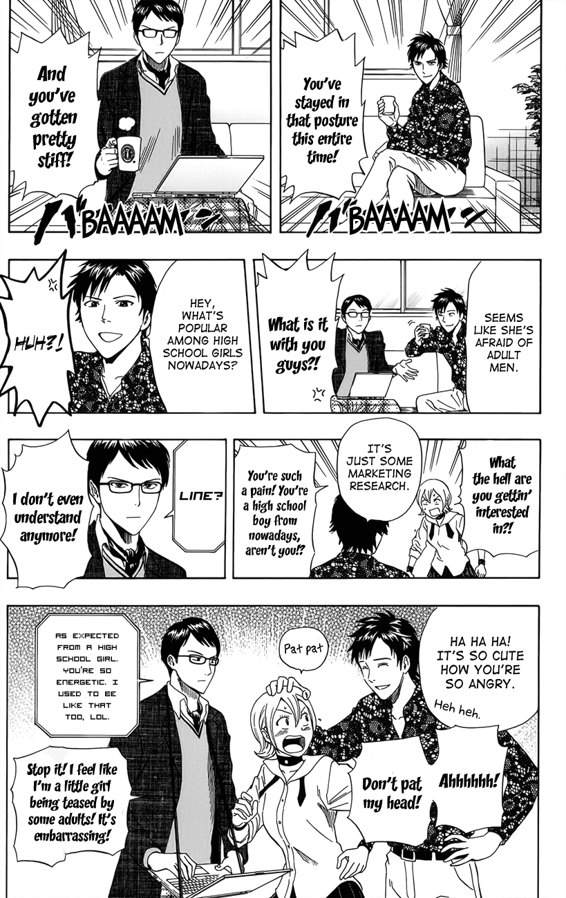 Sket Dance Chapter 276 page 11 - Chapter 276: Being An Adult is Hard