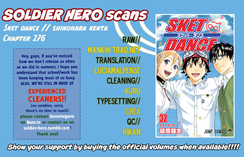 Sket Dance Chapter 276 page 20 - Chapter 276: Being An Adult is Hard