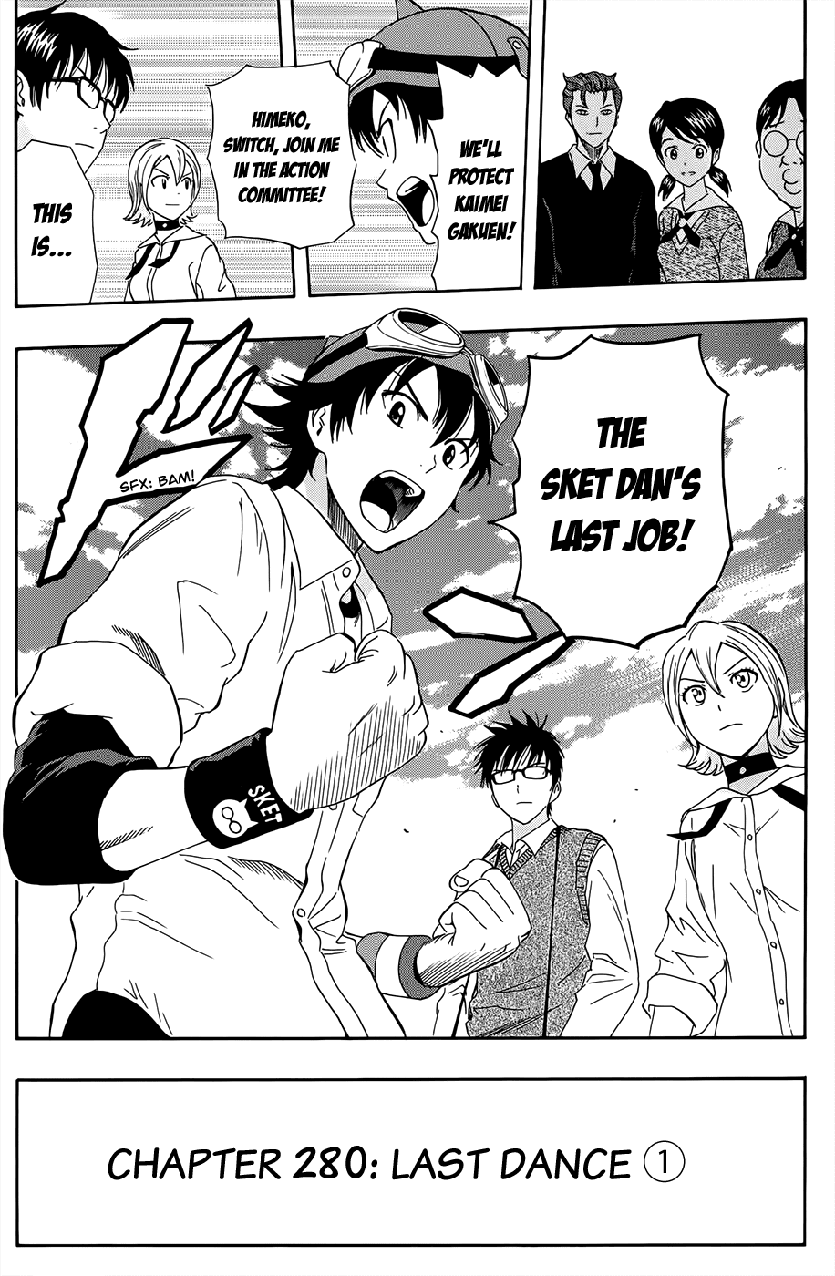Sket Dance Chapter 280 page 25 - Chapter 280: Last Dance (1)