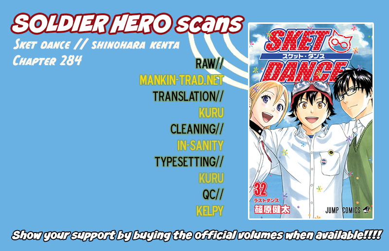 Sket Dance Chapter 284 page 20 - Chapter 284: Last Dance (5)