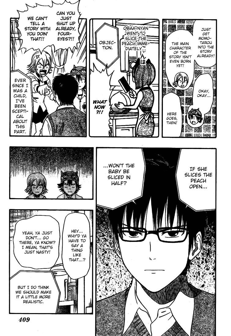 Sket Dance Chapter 38 page 9 - Chapter 38: A New Take on Momotarō