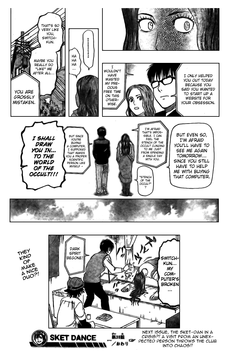 Sket Dance Chapter 39 page 19 - Chapter 39: Otaku and Occult