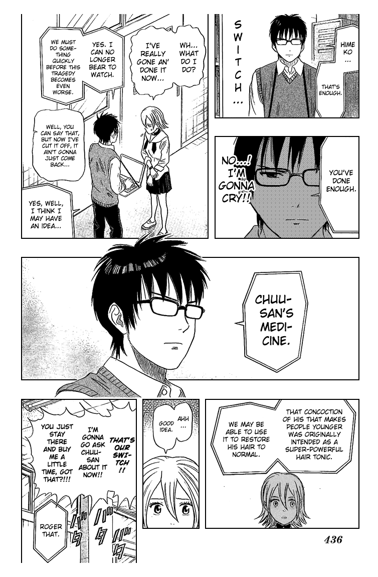 Sket Dance Chapter 46 page 10 - Chapter 46: 100 Hairstyles in the Club Room