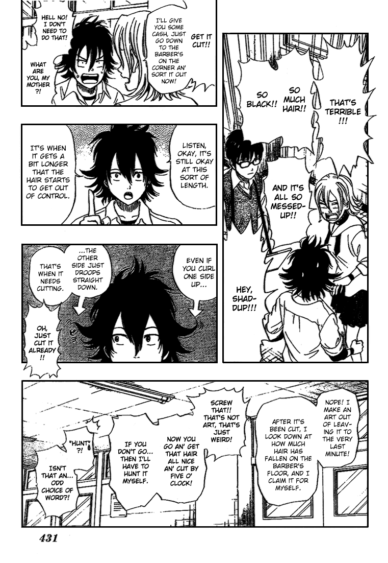 Sket Dance Chapter 46 page 5 - Chapter 46: 100 Hairstyles in the Club Room