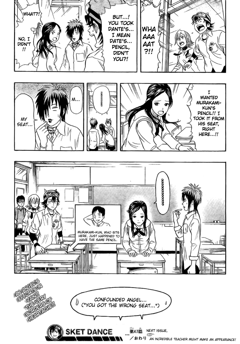Sket Dance Chapter 47 page 19 - Chapter 47: The Confounded Angel's Second Coming