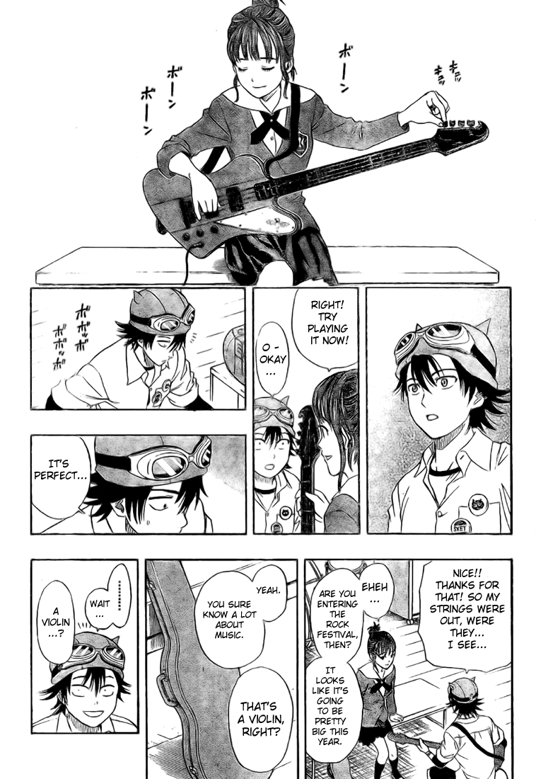 Sket Dance Chapter 49 page 14 - Chapter 49: Kaimei Rock Festival