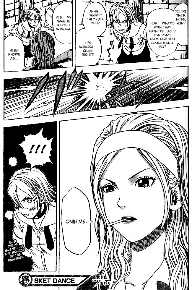 Sket Dance Chapter 5 page 20 - Chapter 5: The Legendary Onihime