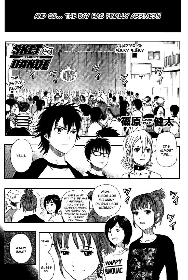 Sket Dance Chapter 51 page 2 - Chapter 51: Funny Bunny