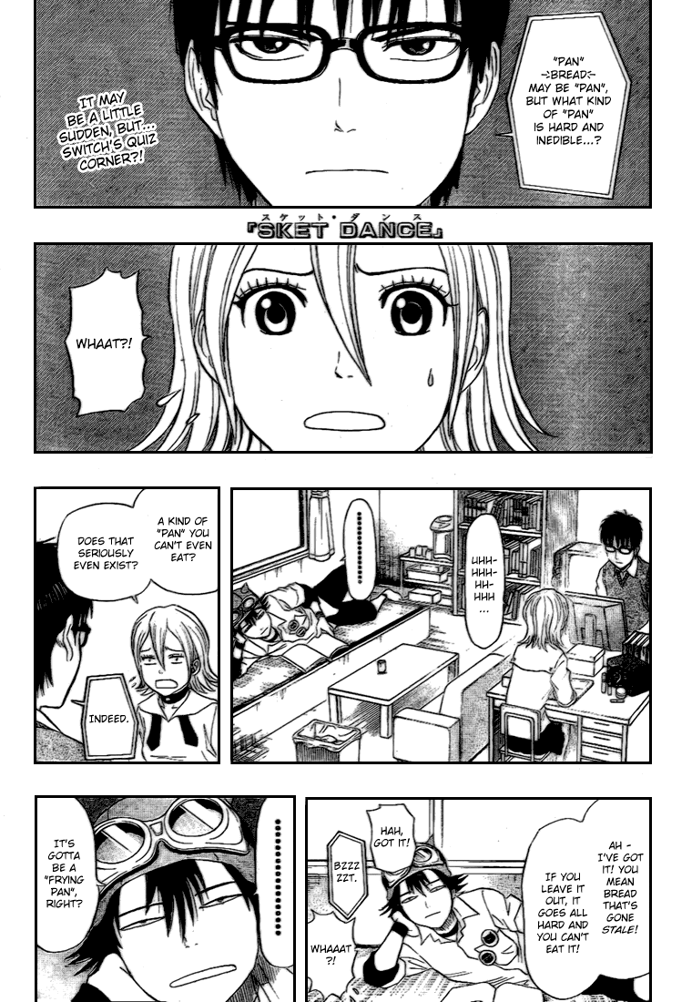 Sket Dance Chapter 53 page 1 - Chapter 53: Quiz Warrior Enigman
