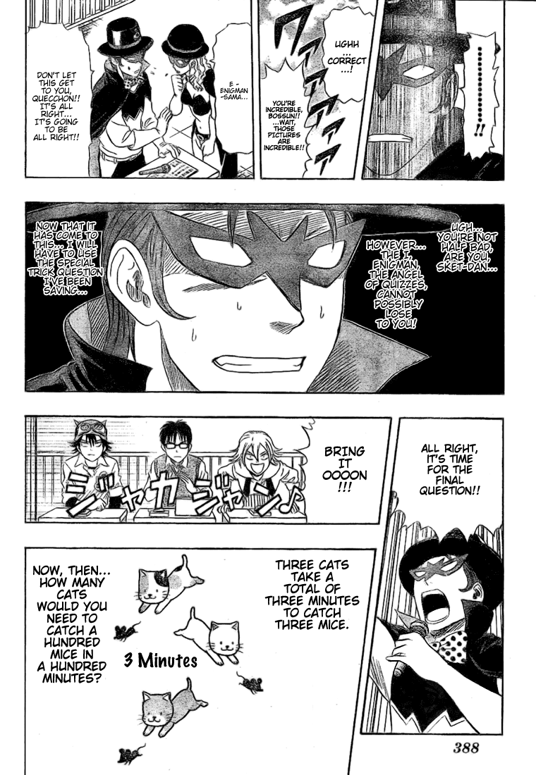 Sket Dance Chapter 53 page 14 - Chapter 53: Quiz Warrior Enigman