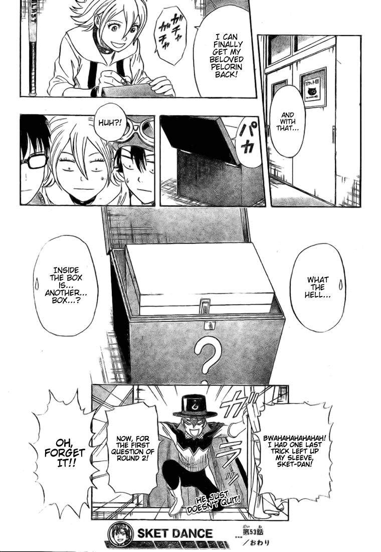 Sket Dance Chapter 53 page 19 - Chapter 53: Quiz Warrior Enigman