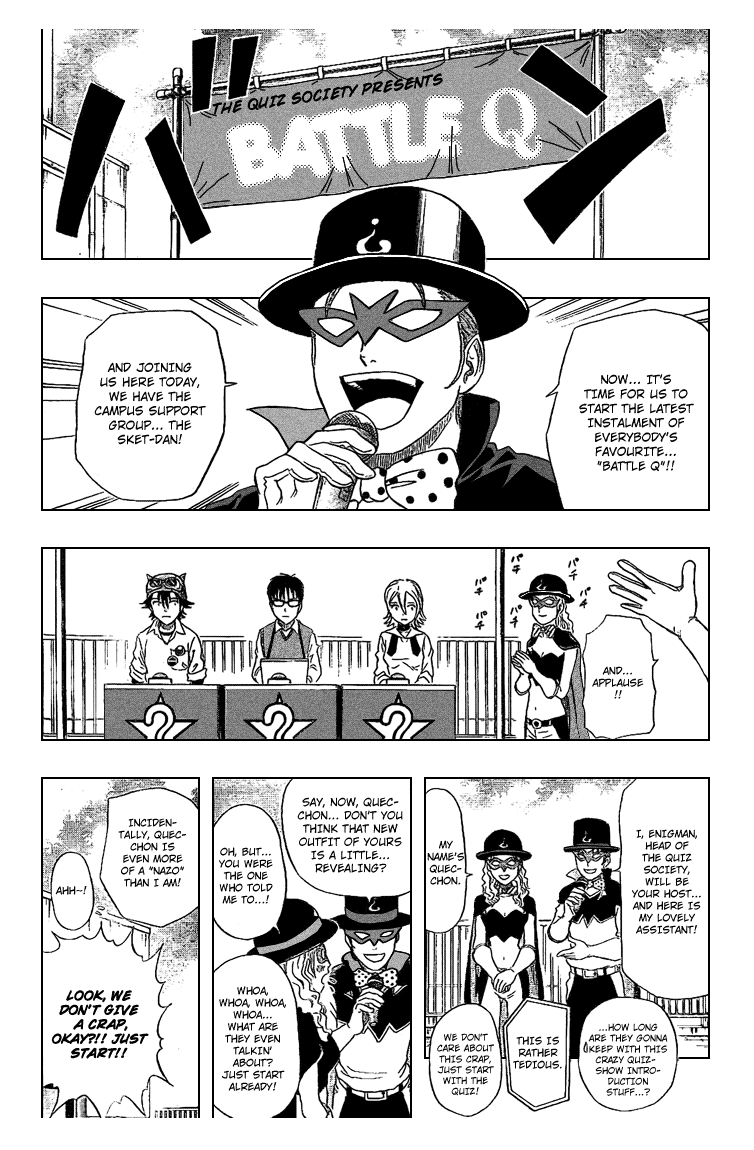 Sket Dance Chapter 53 page 7 - Chapter 53: Quiz Warrior Enigman