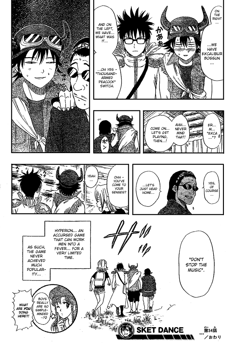 Sket Dance Chapter 54 page 19 - Chapter 54: This is a Man's Hyperion