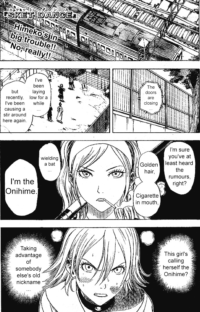 Sket Dance Chapter 6 page 1 - Chapter 6: Onihime and the Crowbar