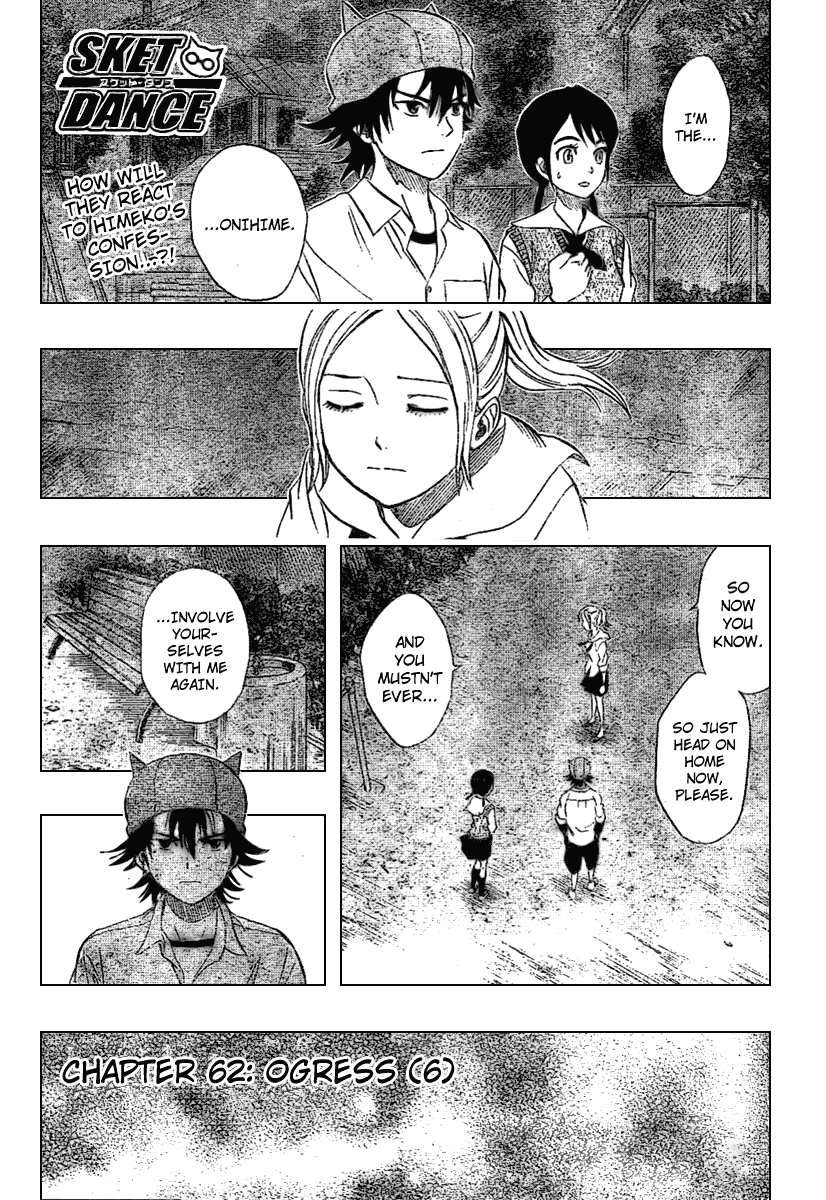Sket Dance Chapter 62 page 1 - Chapter 62: OGRESS (6)