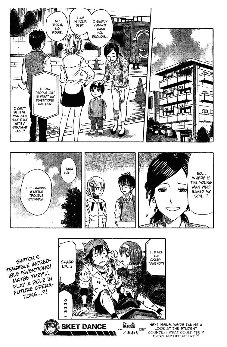 Sket Dance Chapter 63 page 25 - Chapter 63: Bad Scientist