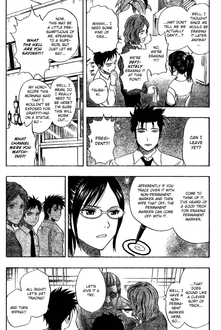 Sket Dance Chapter 64 page 10 - Chapter 64: Panic in the Principal's Office