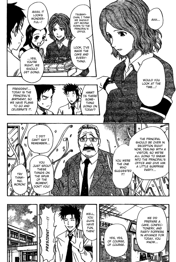 Sket Dance Chapter 64 page 6 - Chapter 64: Panic in the Principal's Office