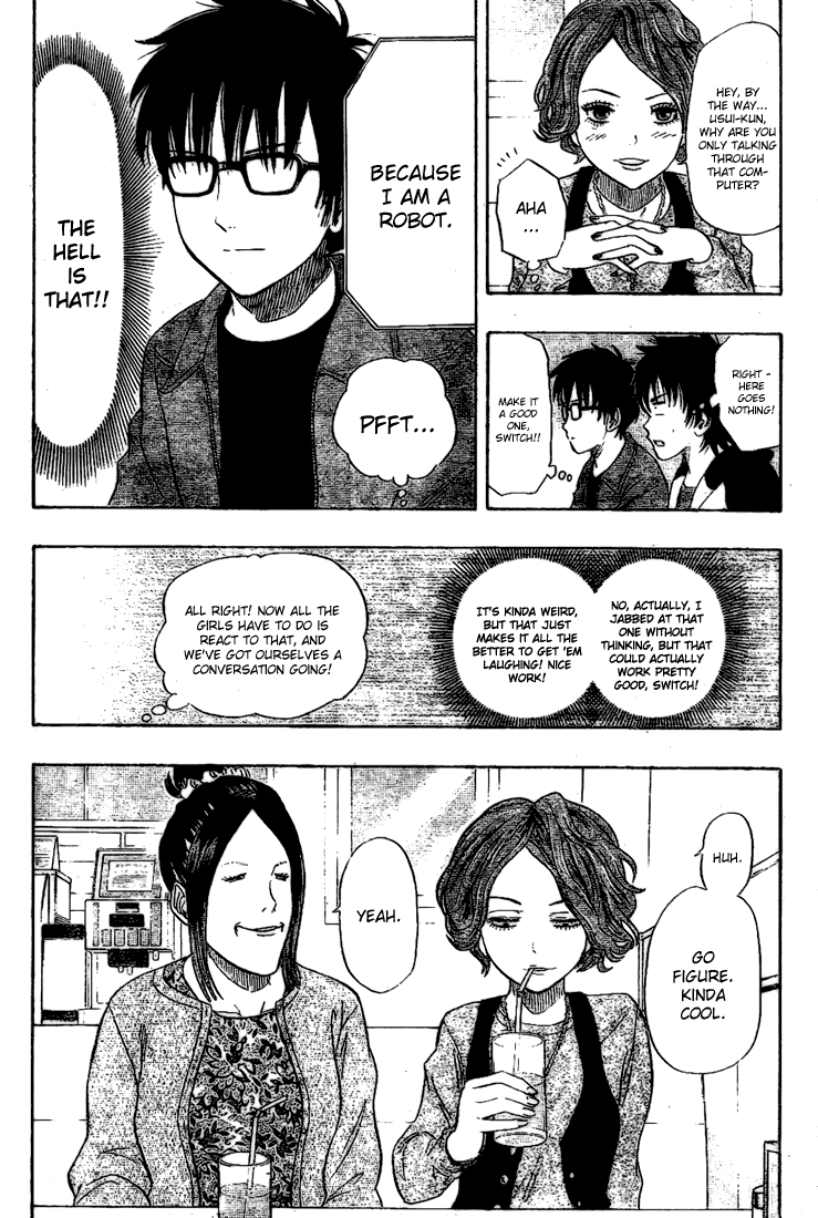 Sket Dance Chapter 66 page 12 - Chapter 66: Group Blind Date Tsukkomi