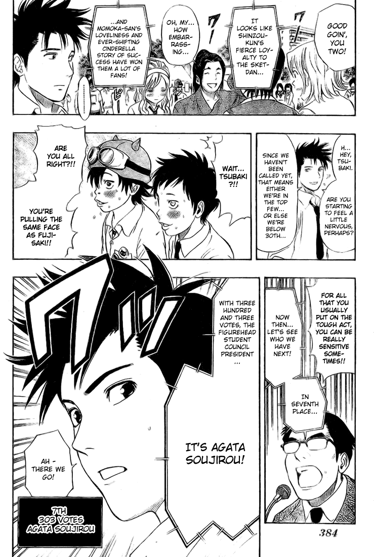 Sket Dance Chapter 68 page 14 - Chapter 68: The First Ever Character Popularity Contest Results Announcement