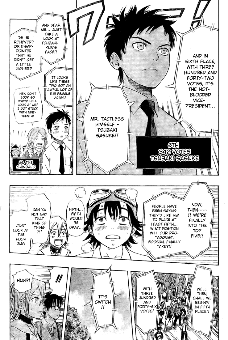 Sket Dance Chapter 68 page 15 - Chapter 68: The First Ever Character Popularity Contest Results Announcement