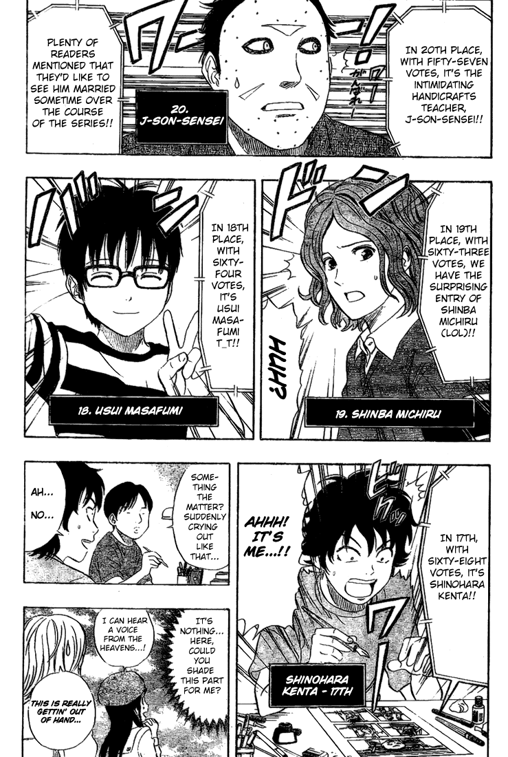 Sket Dance Chapter 68 page 9 - Chapter 68: The First Ever Character Popularity Contest Results Announcement