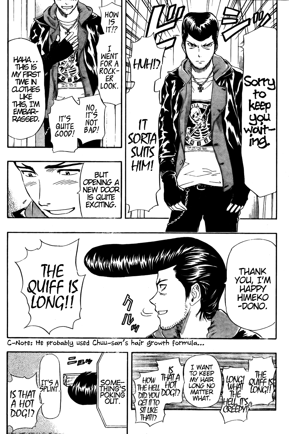 Sket Dance Chapter 72 page 10 - Chapter 72: Fashionable Samurai