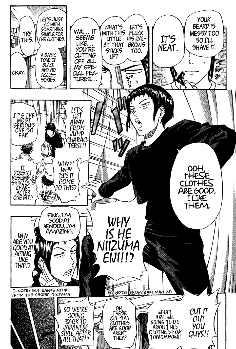 Sket Dance Chapter 72 page 14 - Chapter 72: Fashionable Samurai