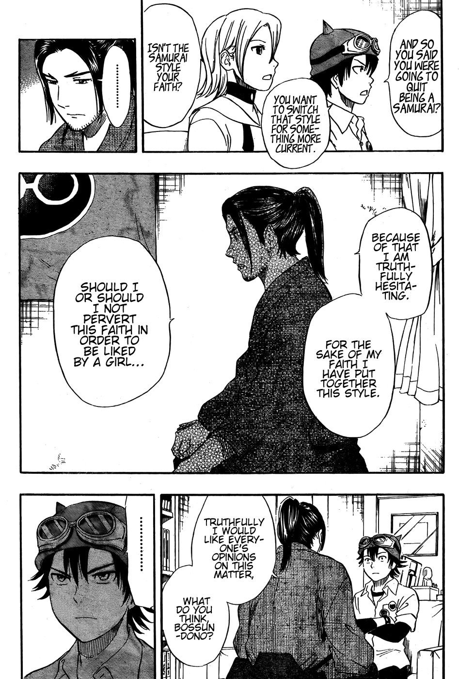 Sket Dance Chapter 72 page 5 - Chapter 72: Fashionable Samurai
