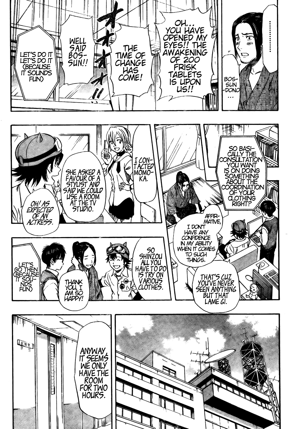 Sket Dance Chapter 72 page 7 - Chapter 72: Fashionable Samurai