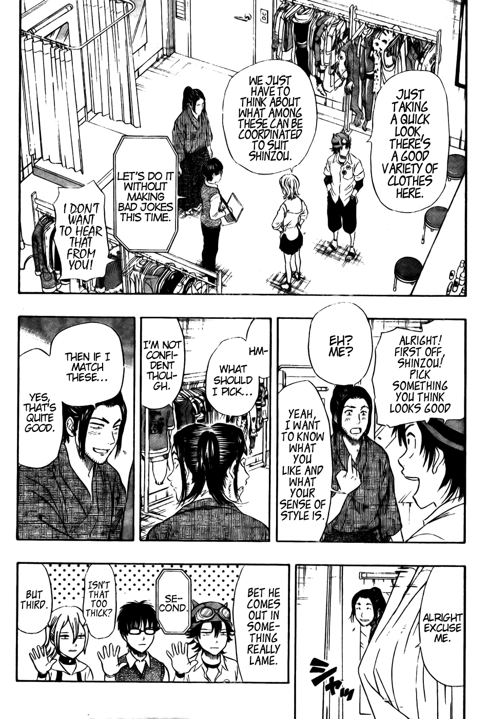 Sket Dance Chapter 72 page 8 - Chapter 72: Fashionable Samurai