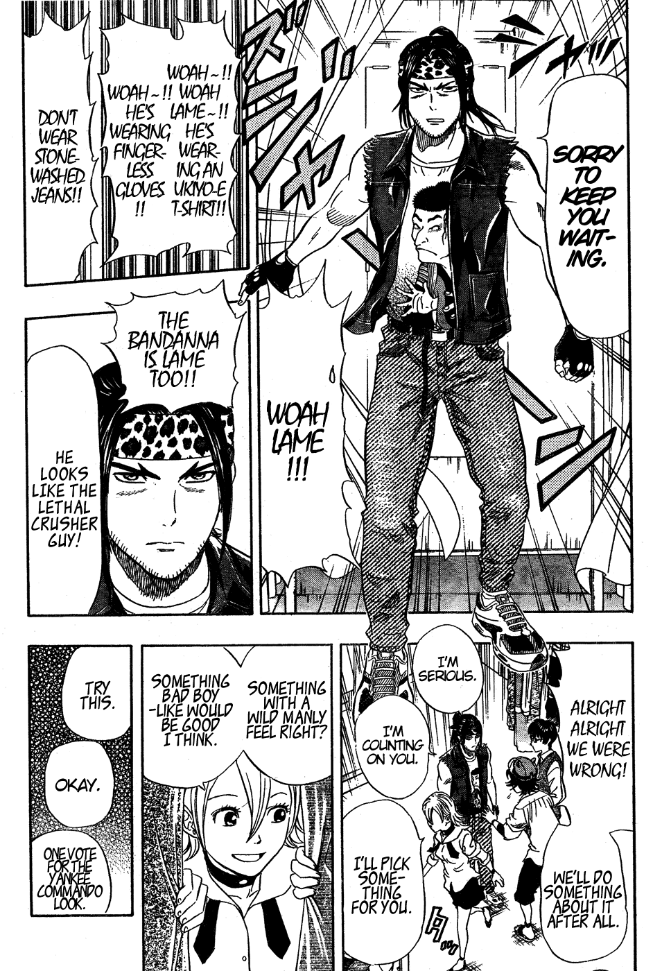 Sket Dance Chapter 72 page 9 - Chapter 72: Fashionable Samurai