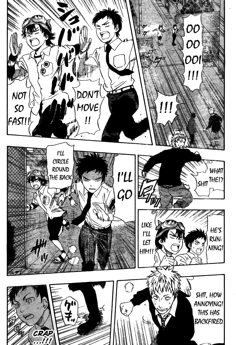 Sket Dance Chapter 74 page 14 - Chapter 74: Stakeout Blues