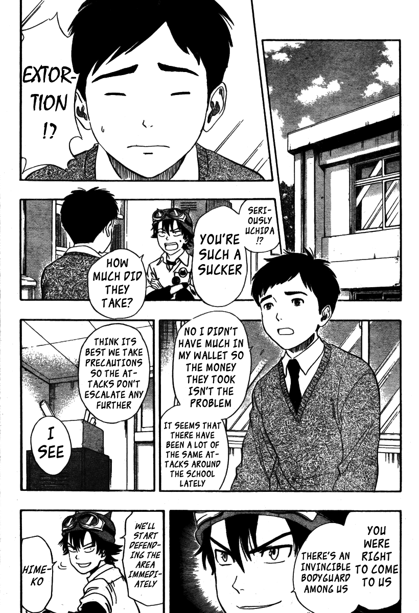 Sket Dance Chapter 74 page 3 - Chapter 74: Stakeout Blues