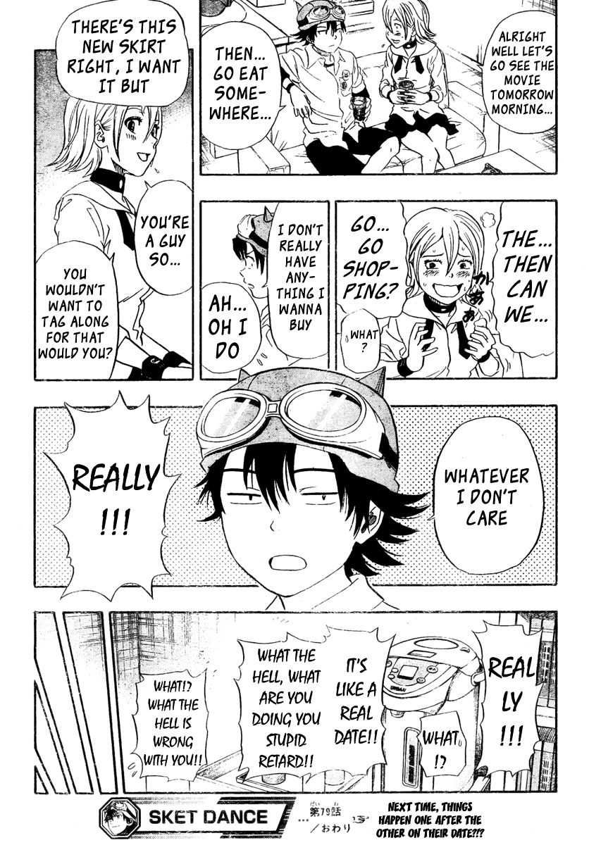 Sket Dance Chapter 79 page 18 - Chapter 79: Embarrassed Girl, Part 1