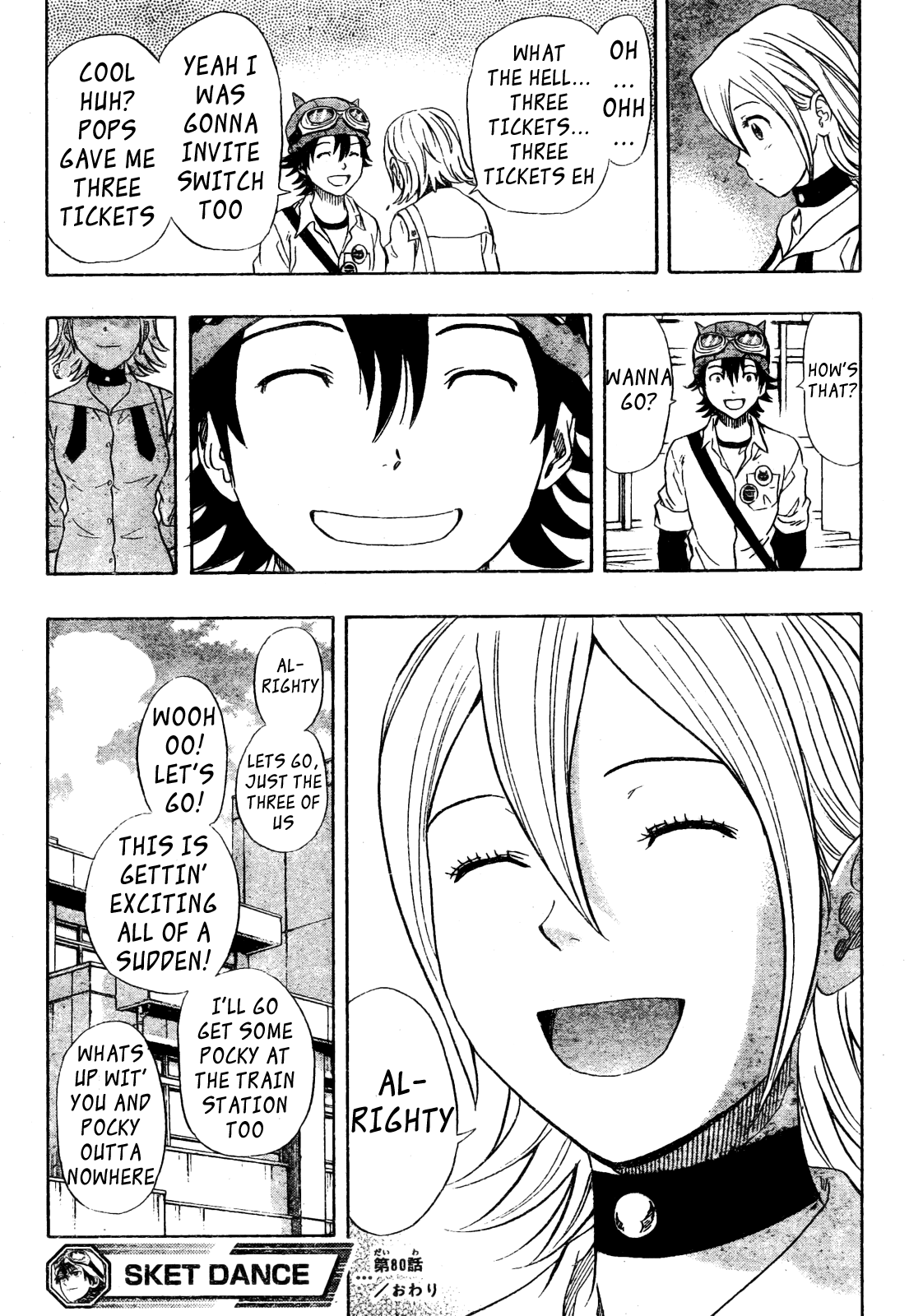 Sket Dance Chapter 80 page 19 - Chapter 80: Embarrassed Girl, Part 2