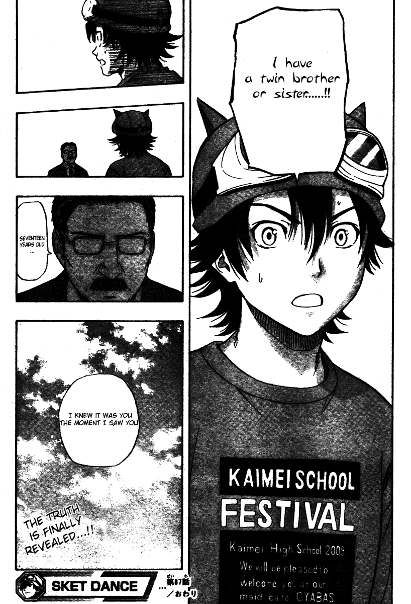 Sket Dance Chapter 87 page 20 - Chapter 87: Happy Rebirthday (1)