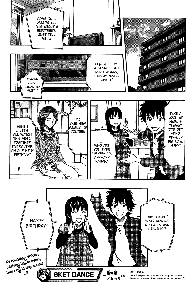 Sket Dance Chapter 90 page 18 - Chapter 90: Happy Rebirthday (4)