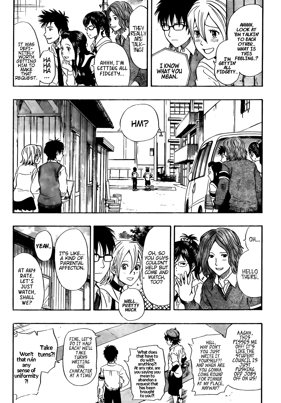 Sket Dance Chapter 92 page 12 - Chapter 92: Charismatic Student Highly Recommends High-level Club Speed-Dating Participation, Congratulations