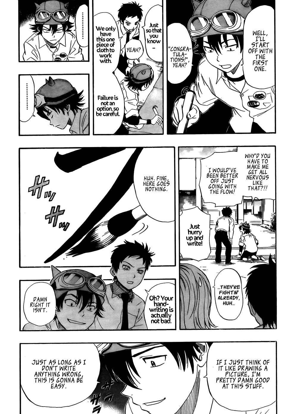 Sket Dance Chapter 92 page 13 - Chapter 92: Charismatic Student Highly Recommends High-level Club Speed-Dating Participation, Congratulations